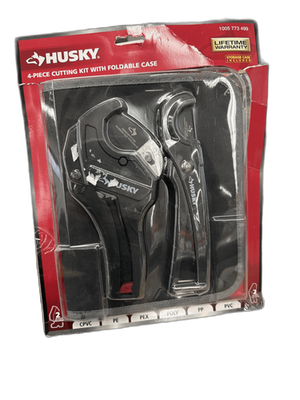 #ad Husky 4 Piece PVC Cutting Kit with Foldable Pouch quot;quot;quot;NO Replacement Bladesquot;quot;quot; $19.99