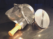 Hobart KitchenAid 150-C Pelican Head w/ Adjustable Slicer Blade & Stomper EUC
