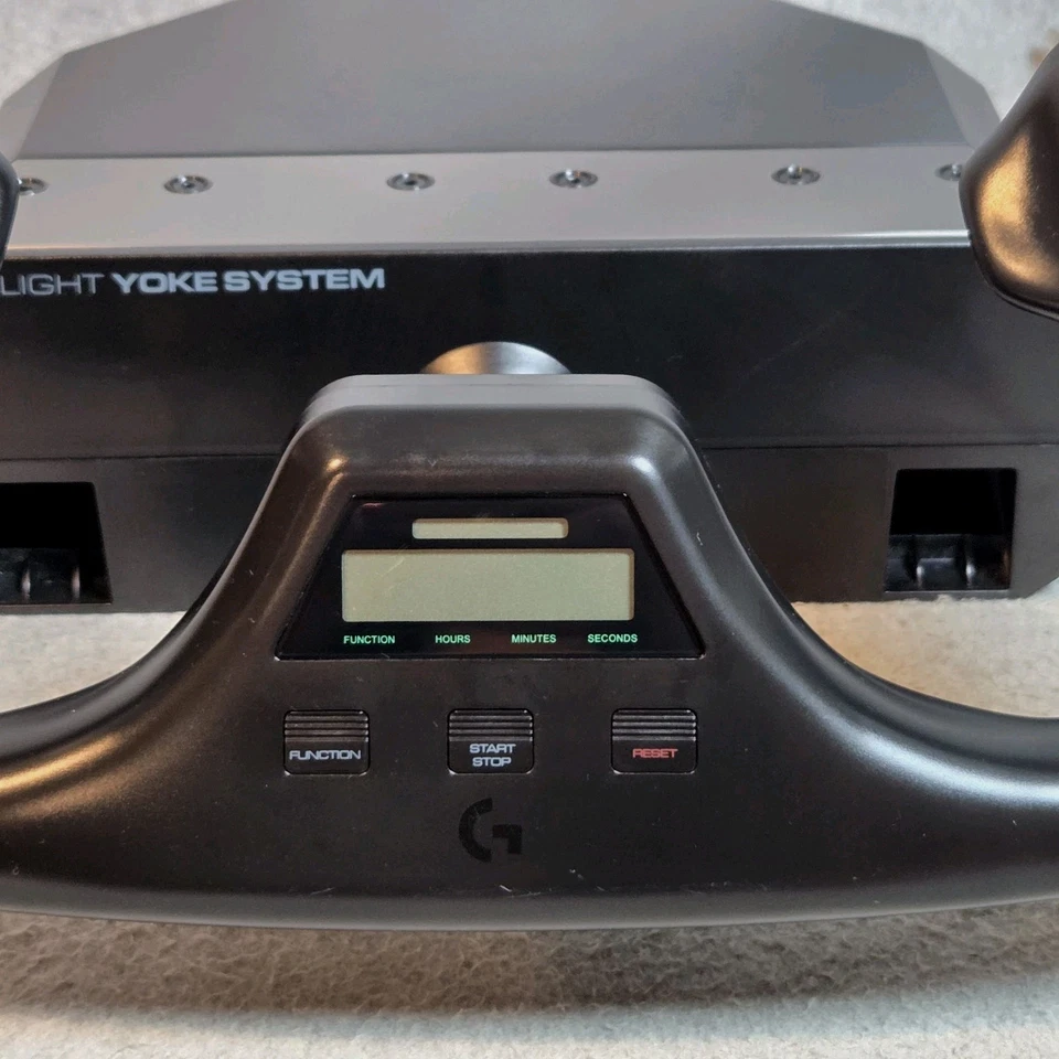 Logitech G Flight Yoke System ✈️ Yoke Only For Flight Simulator J-U0004  - Image 2 of 4