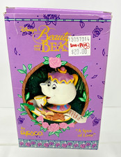 Enesco Beauty And The Beast A Spot Of Love Christmas Holiday Ornament 596094
