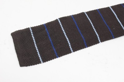 LIBERO MILANO  ties for men knit cotton made in Italy, dry clean only