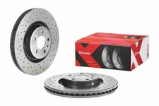 2x Bremsscheibe XTRA LINE - Xtra BREMBO 09.B970.1X für AUDI A4 B8 8K2 Avant 8K5