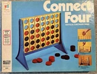1977 Milton Bradley vintage Connect Four Checkers Game 4430