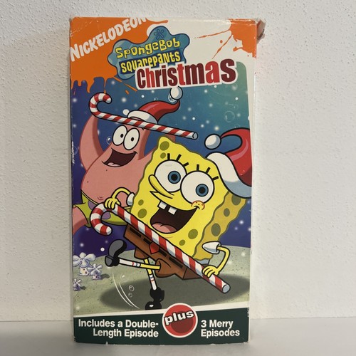 SpongeBob SquarePants - Christmas (VHS, 2003) | eBay