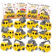 Jumlys Valentines Day Cards for Kids Classroom, 24 Packs Valentines Cards with