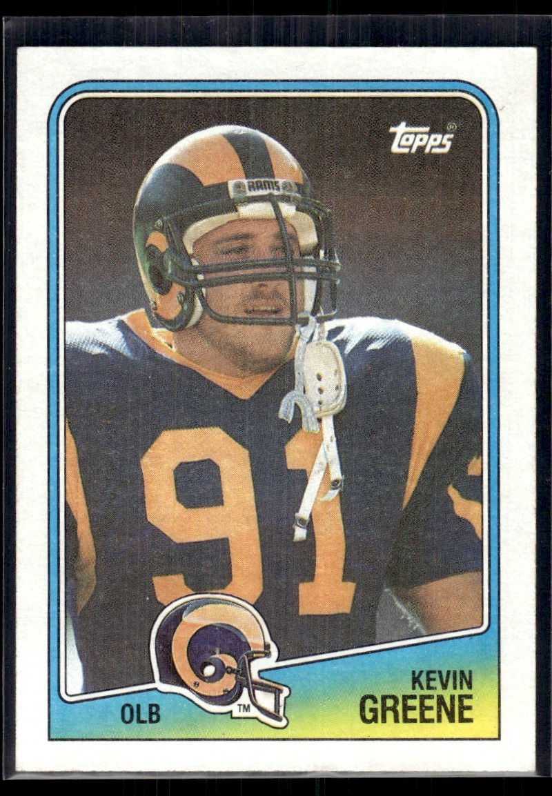 1988 Topps Kevin Greene Rookie Los Angeles Rams #300