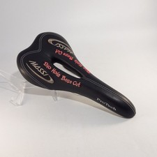 Massi Pro Tech Red and Black MTB Saddle Bio Hole & Base Cut Ergonomic Comfort