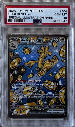 Gholdengo ex graded PSA 10 for sale on eBay