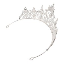 Queen Tiaras for Women Alloy Rhinestone Wedding Crowns Bride Headpiece for