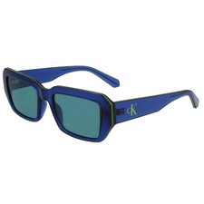 Calvin Klein Jeans Unisex Sunglasses Blue Plastic Full Rim Frame CKJ23602S 400