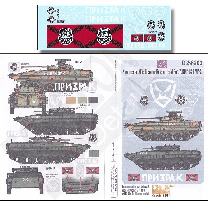 Echelon 356203 1/35 Novorossian AFVs Ukraine-Russia Crisis Pt.7 BMP1 & BMP2