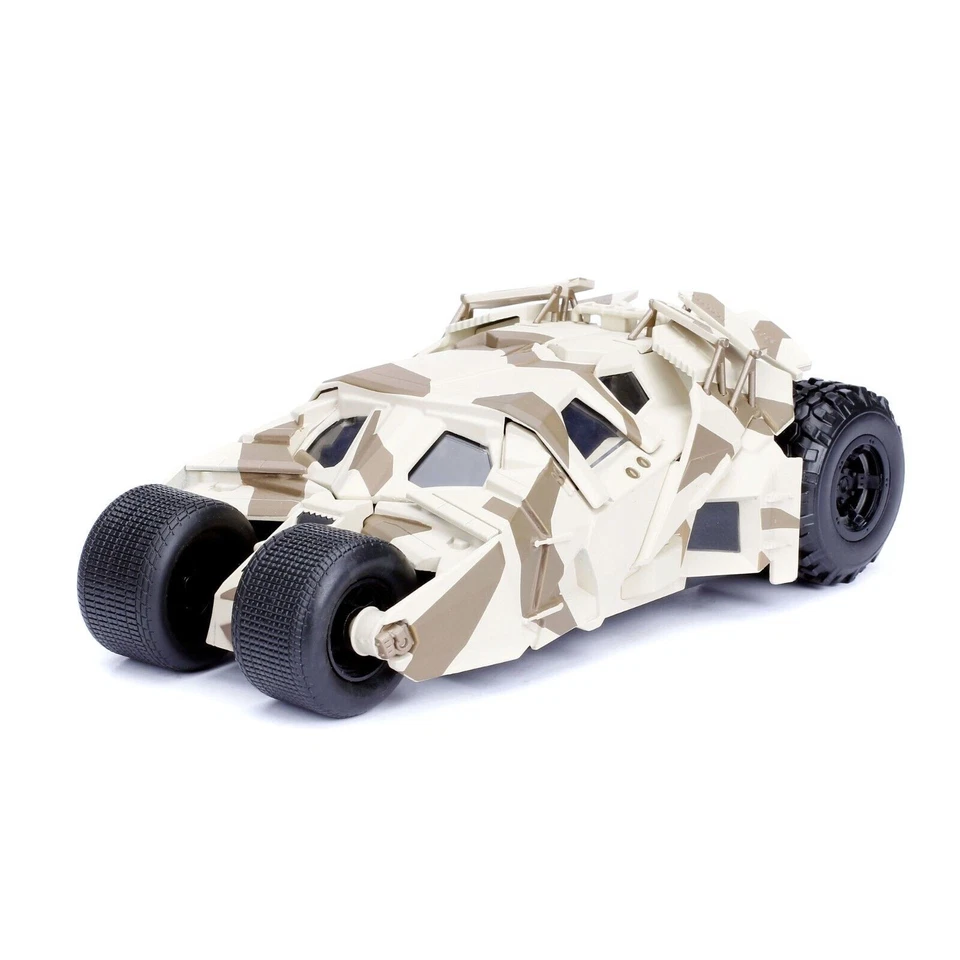Batman, Batmobile Tumbler Camouflage + Personaggio Batman - Jada Toys, + 8 Anni - Immagine 3 di 4