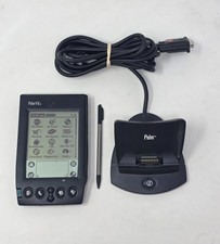 Vintage Palm VIIx PDA Handheld Organizer w/ Stylus  Cradle Works