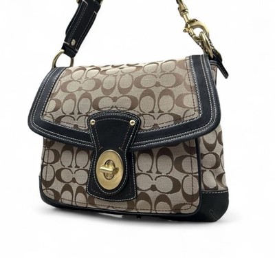 Coach Legacy Turnlock Shoulder Bag Style Number F12857 for