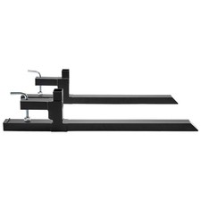 Pallet Forks, 2000 lbs Capacity Clamp on Pallet Forks, 43" Tractor Bucket Forks