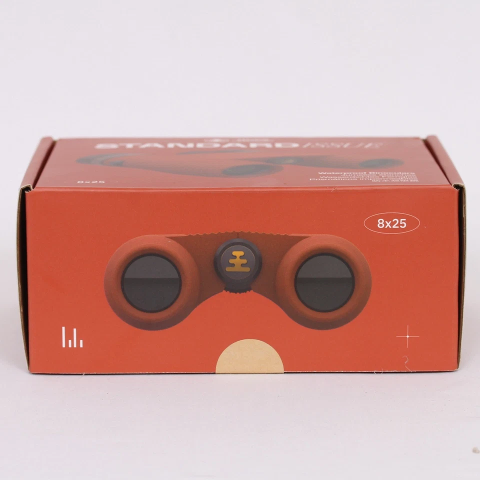 NOCS Provisions Standard Issue 8X25 Waterproof Binoculars (Poppy Orange II) NEW - Image 4 of 4