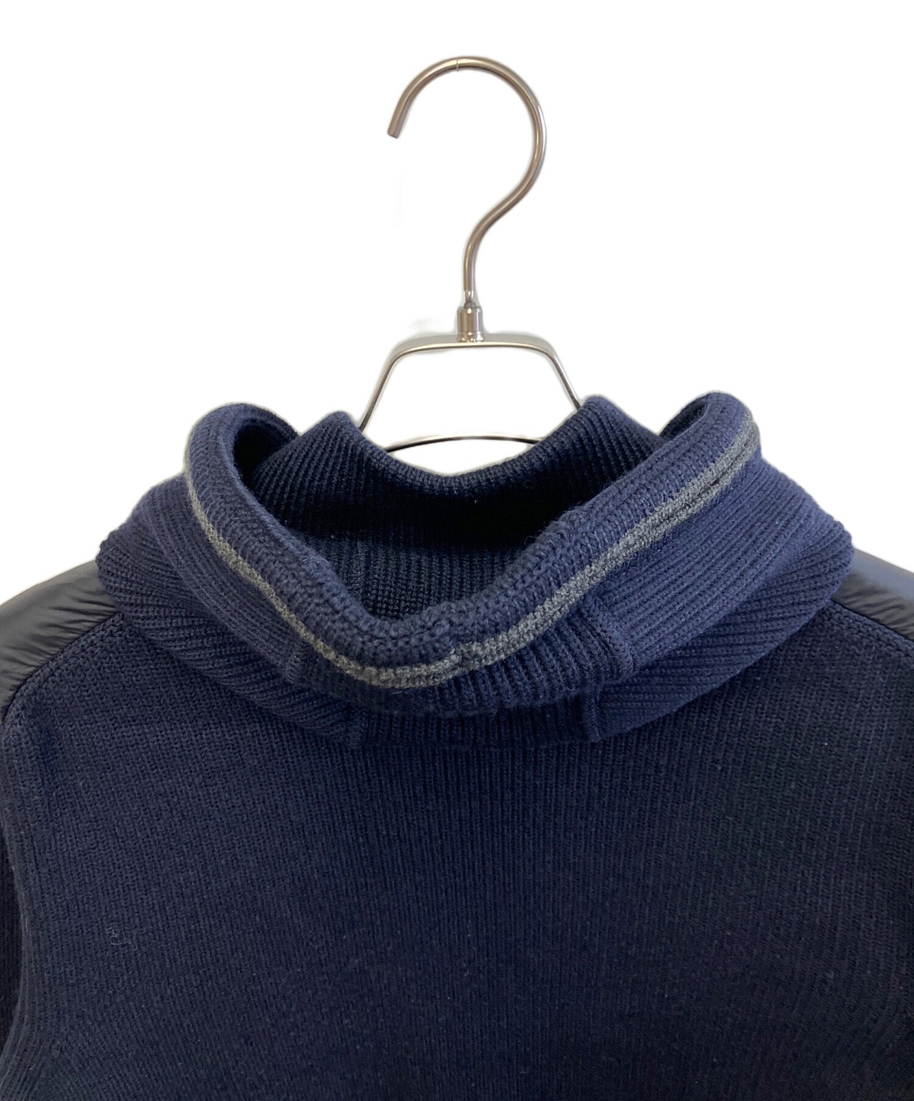 MONCLER/Down jacket Black x Navy Size: L thumbnail 7