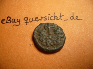 Constans II. (641 668 AD) 1/2 Follis Carthago 19 04 mm 5 91 g Sear 1057 (Q054)