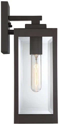 Quoizel Westover 14 1/4" High Bronze Outdoor Wall Light - Picture 4 of 4