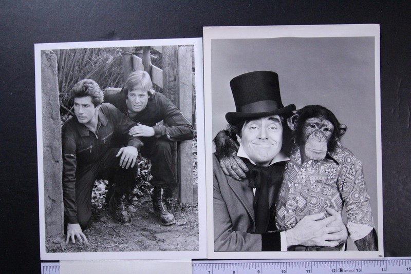 LOT: 48 1980s TV/MOVIE PRESS 7 x 9 PHOTOS as seen in my 24 Photos (id5164)