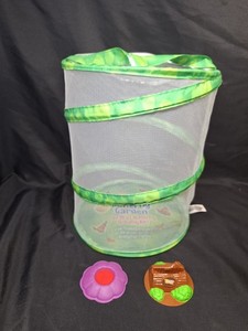 Insect Lore Butterfly Garden Growing 12" Collapsable Mesh Terrarium Kids Science