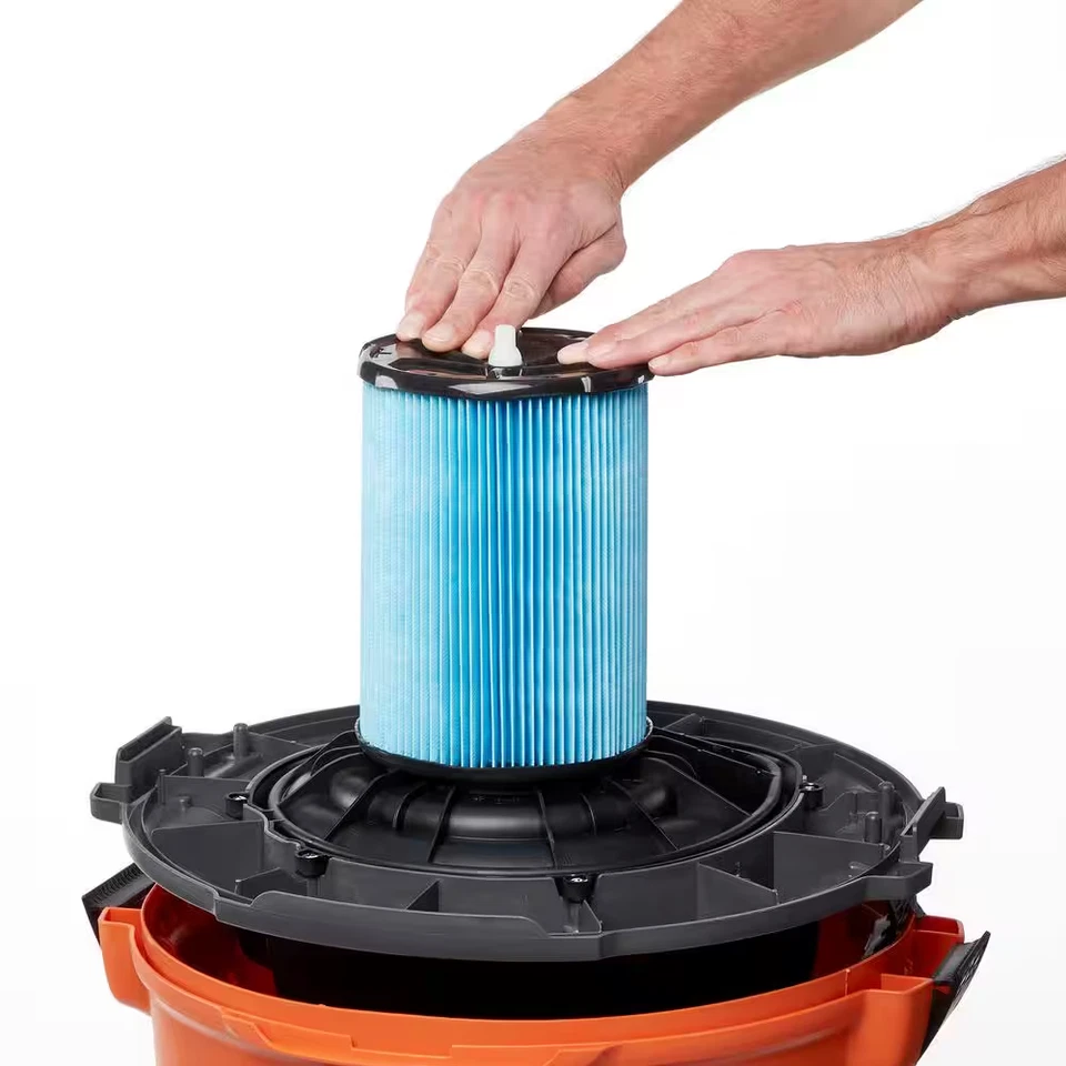 Genuine VF5200 Fine Dust Pleated Paper Wet Dry Vac Shop Vacuum Filter for Most 5 - Image 4 of 4