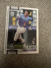 Ryan Ritter Rookie Card Topps 75th Anniversary 2026 Series 1 Rockies
