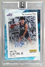Walter Clayton Jr 2025 Panini Instant Water Incoming Class RC Rookie Auto 5/10