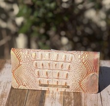 Brahmin ADY Wallet in SCALLOP BONDI Seashell Beach NWT HARD TO FIND