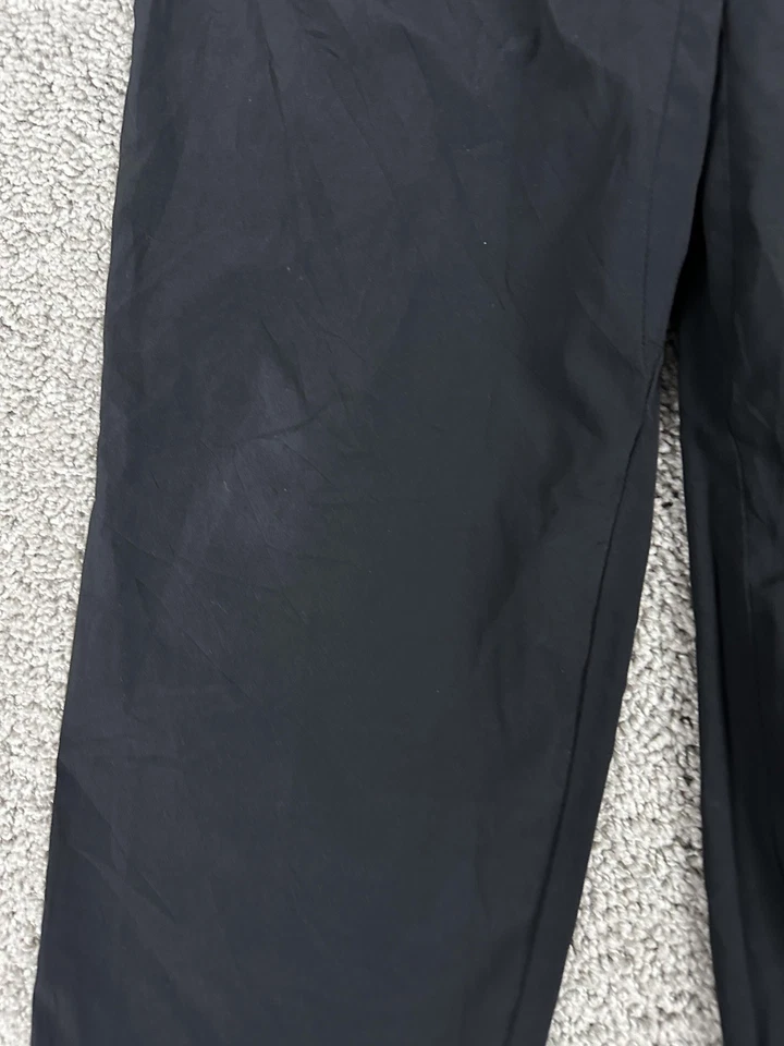 Pantalones de chándal Reebok Crosby SC87 juveniles 10 negro naranja ribete atlético hockey Foto 4 de 4