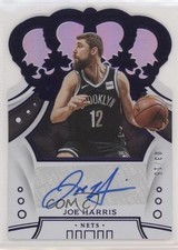 2019-20 Panini Crown Royale Crown Auto Purple 3/15 Joe Harris #CA-JHS Auto 2w6