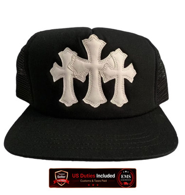 Chrome Hearts Cemetery Trucker Hat Black - Brand New