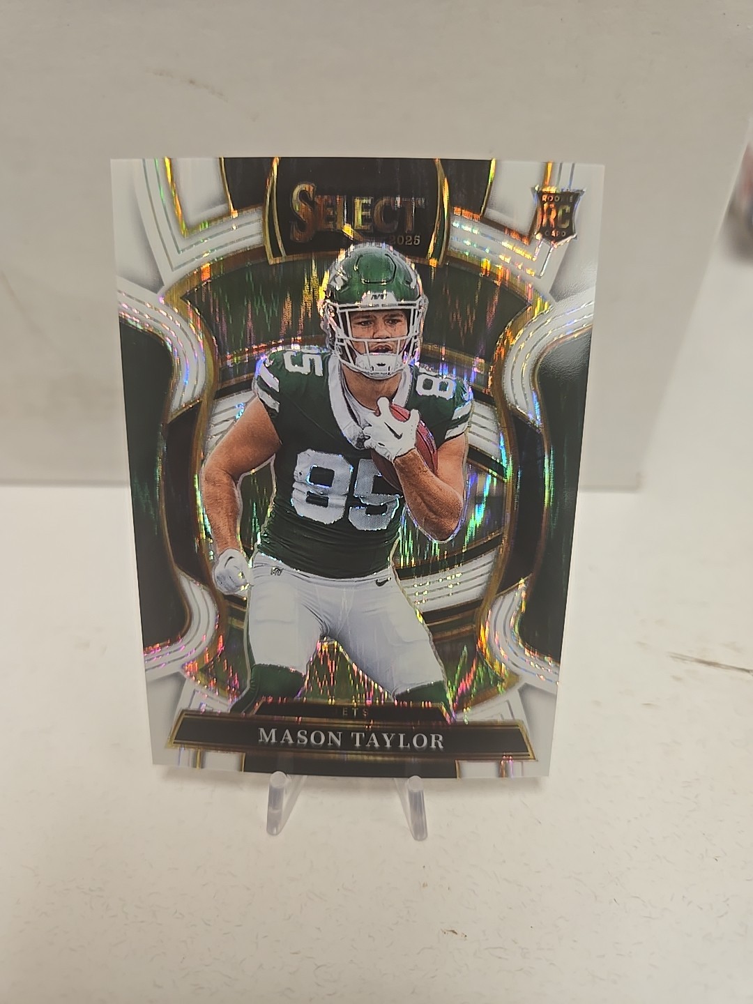 2025-26 Panini Select / Mason Taylor White Shock Prizm /799 (RC) #76