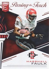 2017 Elite Draft Picks Football Trading Cards Passing the Torch: Pick From List