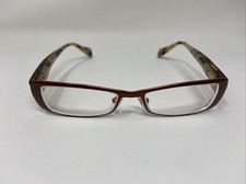 FACE A FACE FRANCE EYEGLASSES FRAME GLOSS 1 9156 49-16 BROWN TORT ORANGE IG67