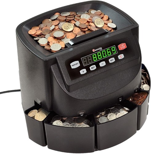 Digital Coin Counter Sorter Machine Automatic Electronic Counting