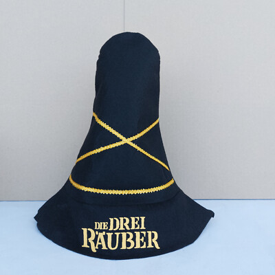 Mütze Die Drei Räuber Halloween Hexenhut Fasching Karneval Party Geburtstag    