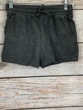32 Degree Cool 2 PAIR Gray Shorts Purple Shorts Elastic Waist Girl's M 10/12