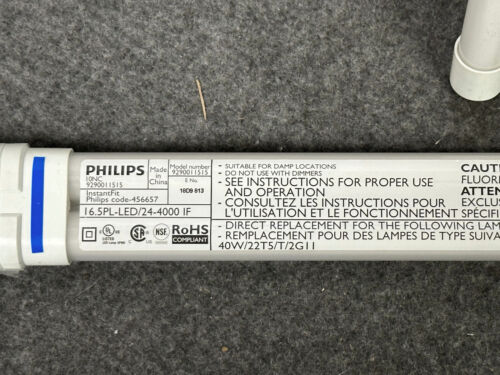 LOT 3 Philips InstantFit 45665-7 2G11 PL-L Tube 16.5W 4000K 2100 Lumens LED Bulb - Picture 2 of 5