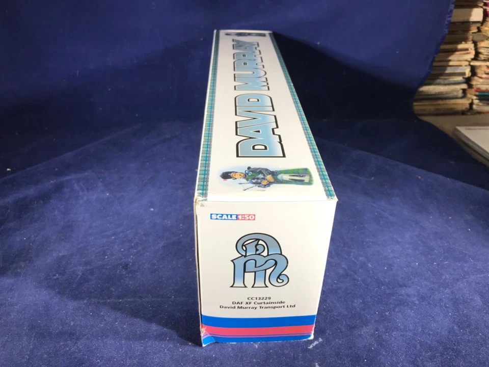 K-74 CORGI 1:50 SCALE DIE CAST TRUCK - CC13229 DAF XF CURTAINSIDE - DAVID MURRAY - Image 2 of 4