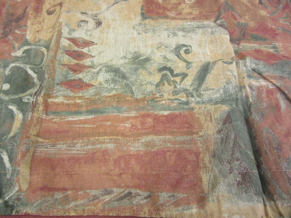 JCPenney Home Collection Almohada Falsa 21" x 27" Naranja/Marrón/Verde Nuevo Foto 2 de 4