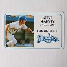 1981 Perma-Graphic Baseball Credit Card Steve Garvey #6