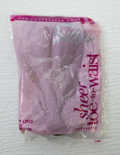 VINTAGE SILKIES SHEER TOE-TO-WAIST PANTY HOSE 080202 - MEDIUM - BEIGE HONEY