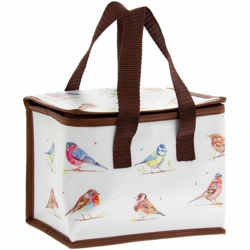Lunch Insulated Bag Country Life Garden Birds  Small Cold Lesser & Pavey