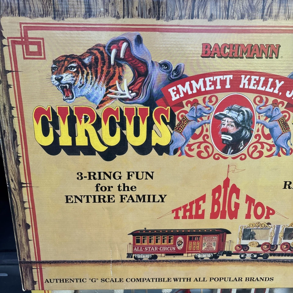 Bachmann Emmett Kelly Jr. Circus Train The Ringmaster 90021 Preowned Working - Image 2 of 4