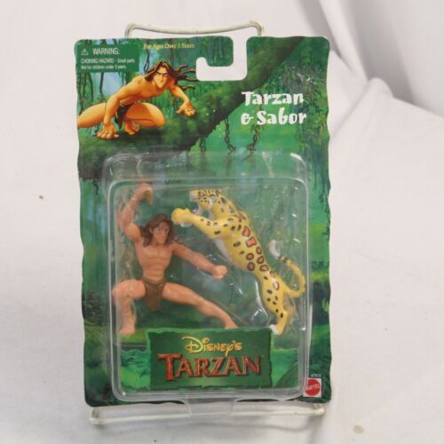 1999 Mattel Disney Rad Repeatin' Tarzan Action Figure Rare Banned