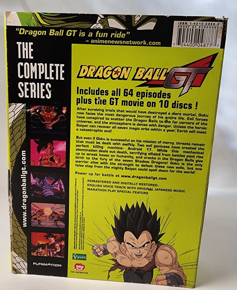 Dragon Ball GT: Complete Series (DVD) Seasons 1 & 2 10 Disc
