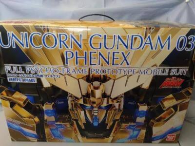 PG 1/60 RX-0 Unicorn Gundam 03 PHENEX Plastik Modellbausatz Premium Bandai Li...
