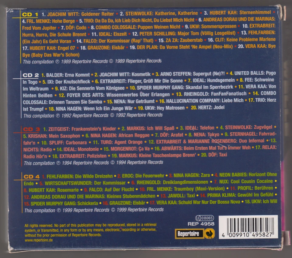 Die Top-Hits der Neuen Deutschen Welle [Box-Set] - Bild 2 von 2