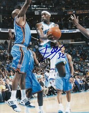 JULIAN WRIGHT signed (NEW OREANS HORNETS) Basketball 8X10 photo W/COA #1 JULIAN WRIGHT signed (NEW OREANS HORNETS) Basketball 8X10 photo W/COA #1